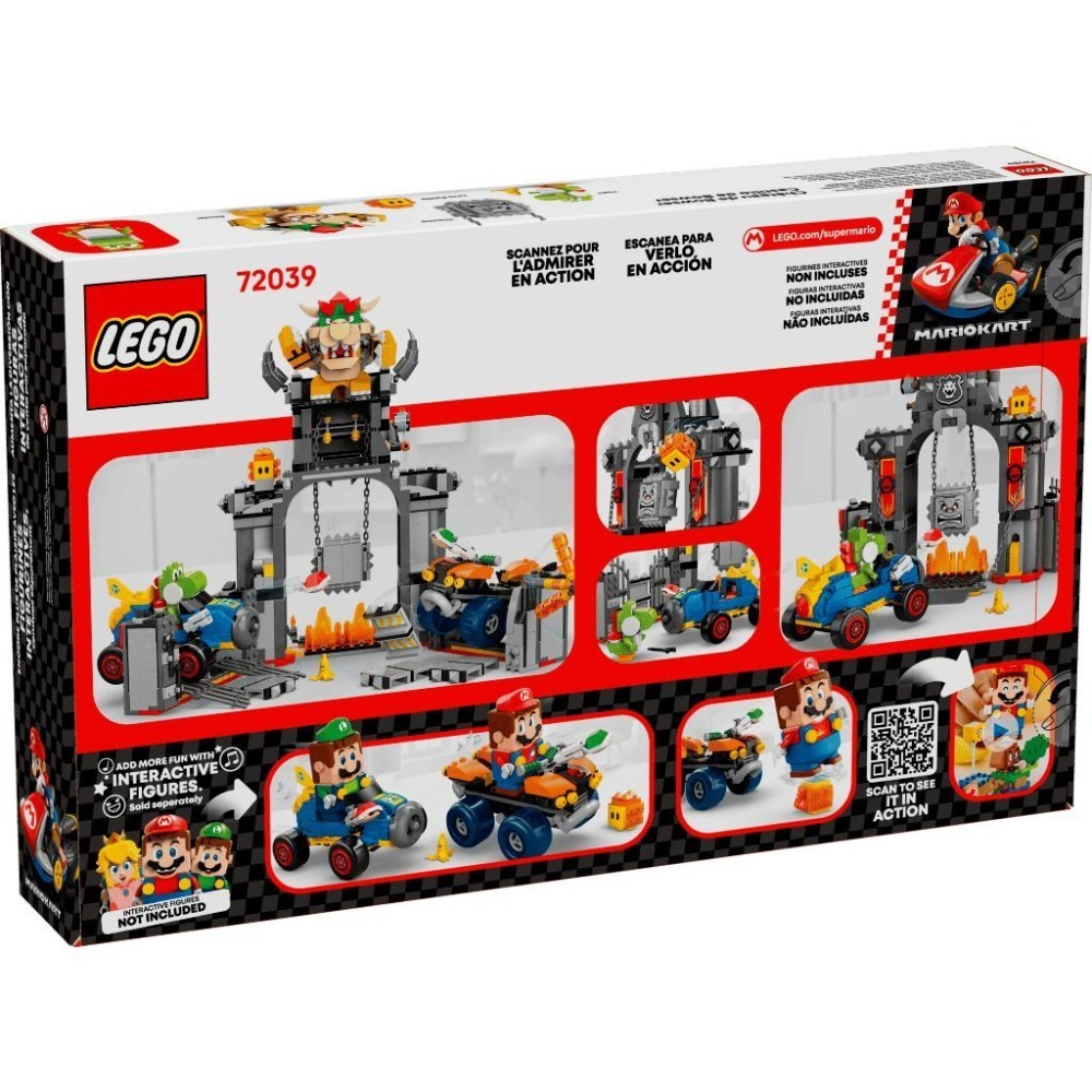 ［想樂］全新 樂高 LEGO 72039 SUPER MARIO 瑪利歐 瑪利歐賽車 庫巴城堡-細節圖2