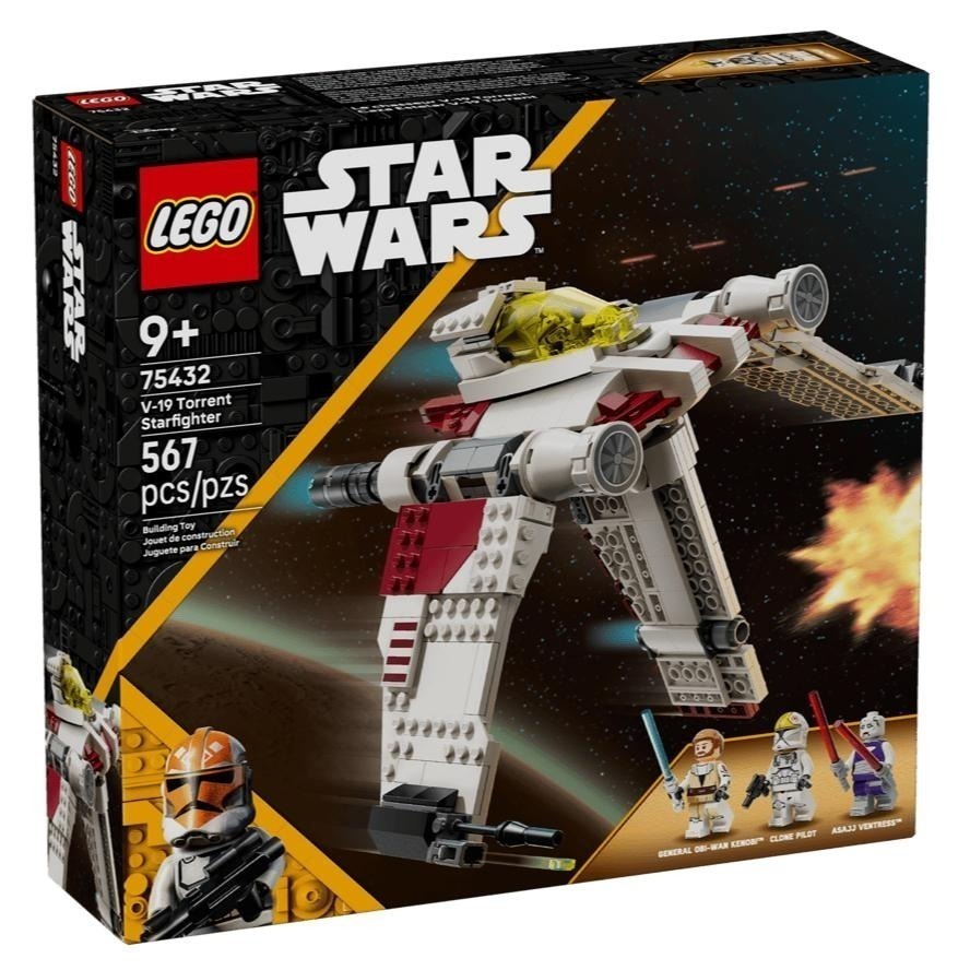 ［想樂］全新 樂高 LEGO 75432 Star Wars 星際大戰 V-19 奔流星際戰機