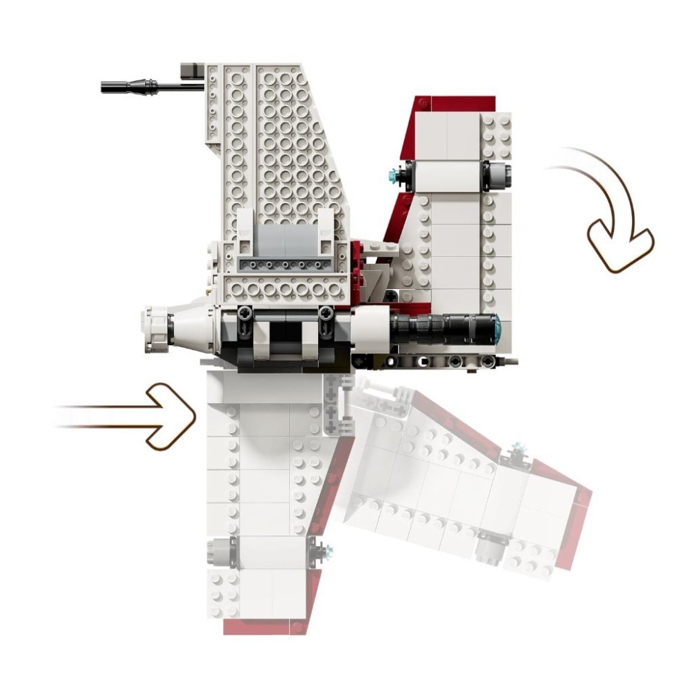 ［想樂］全新 樂高 LEGO 75432 Star Wars 星際大戰 V-19 奔流星際戰機-細節圖8