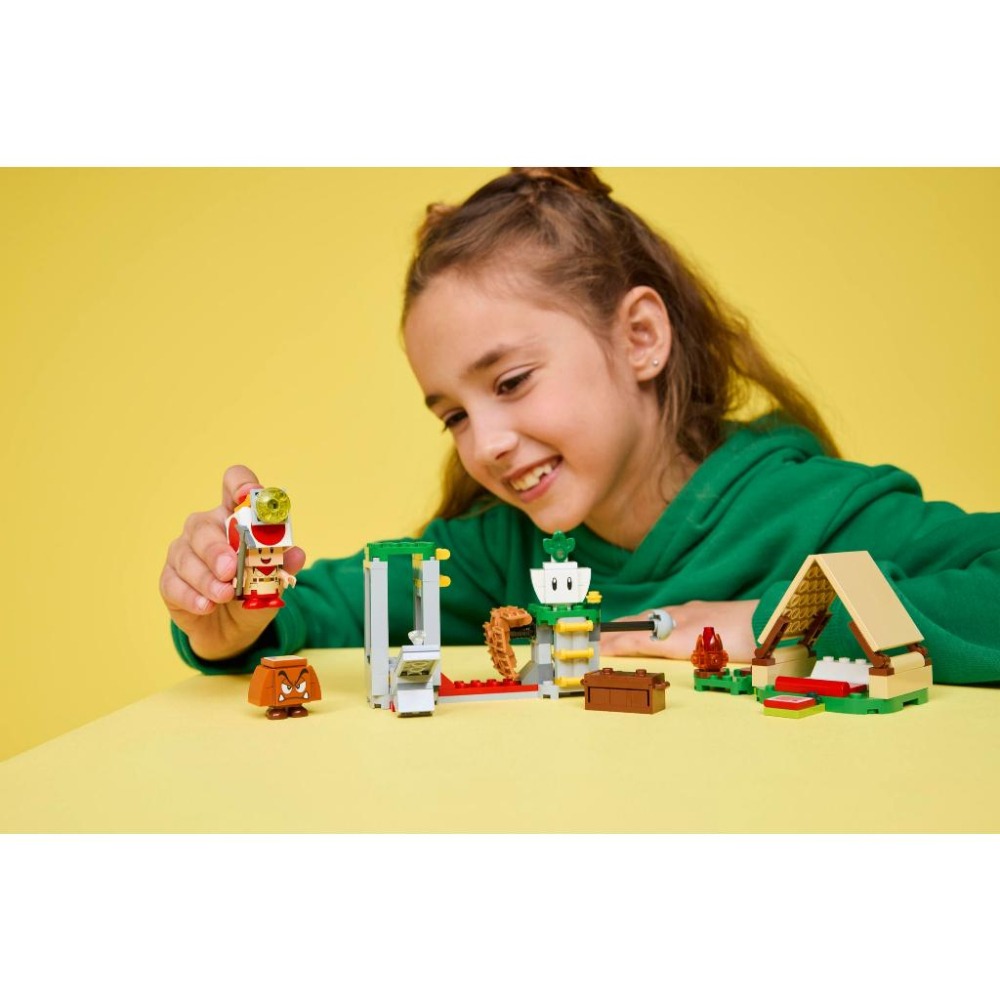 ［想樂］全新 樂高 LEGO 72040 SUPER MARIO 瑪利歐 奇諾比奧隊長的營地-細節圖8