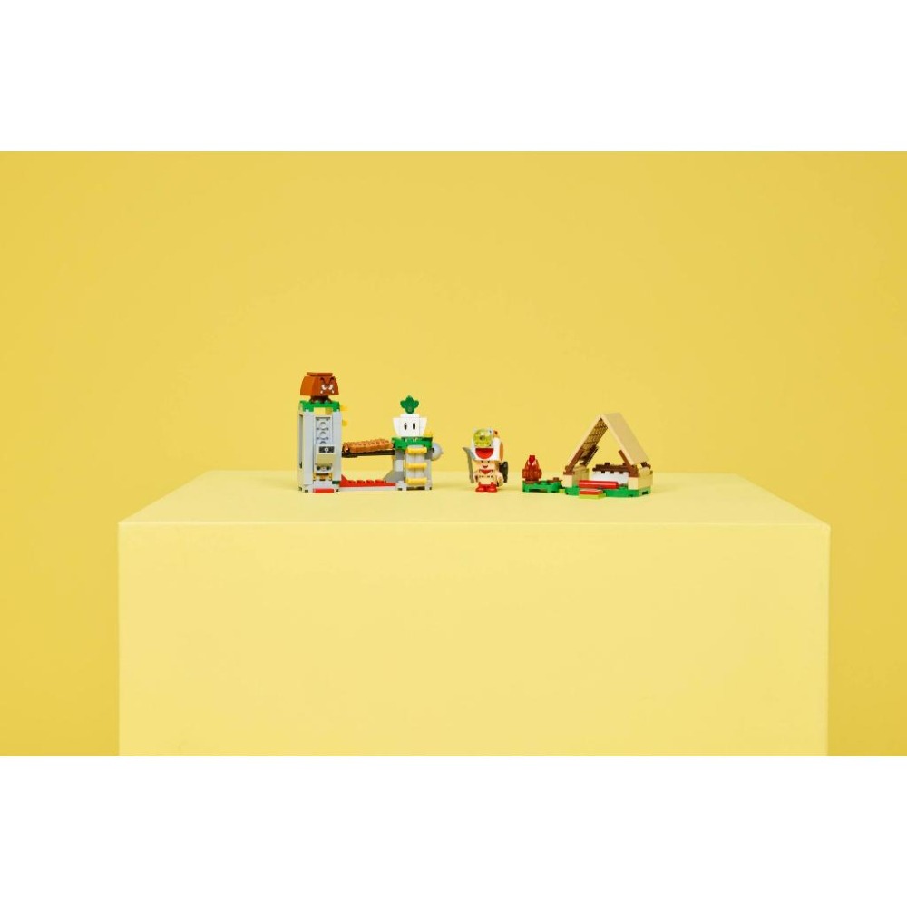 ［想樂］全新 樂高 LEGO 72040 SUPER MARIO 瑪利歐 奇諾比奧隊長的營地-細節圖9