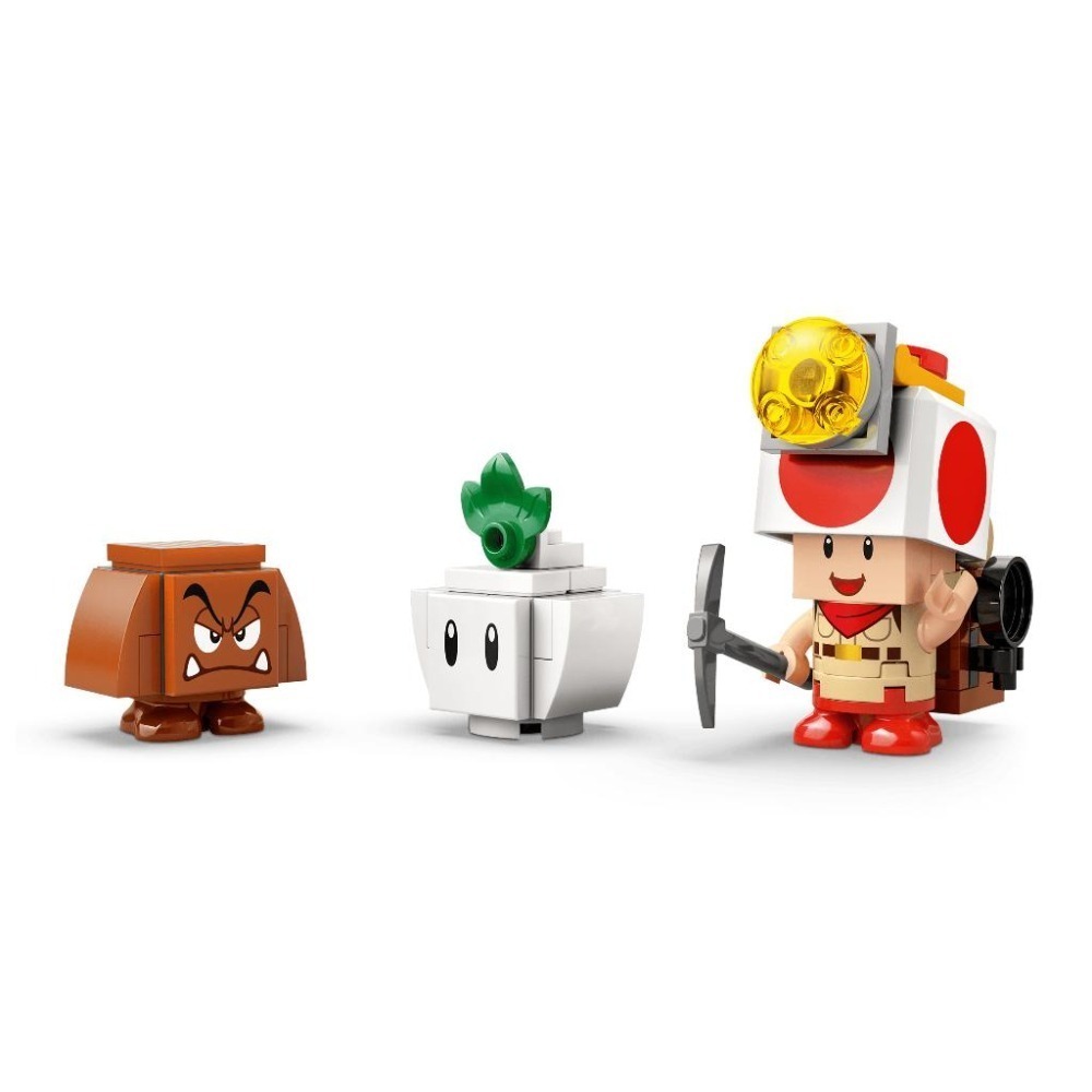 ［想樂］全新 樂高 LEGO 72040 SUPER MARIO 瑪利歐 奇諾比奧隊長的營地-細節圖4