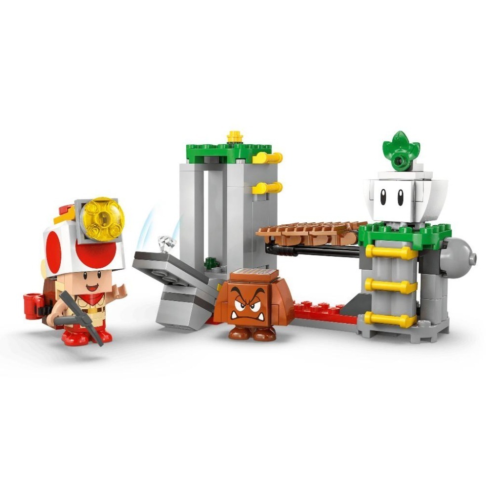 ［想樂］全新 樂高 LEGO 72040 SUPER MARIO 瑪利歐 奇諾比奧隊長的營地-細節圖6