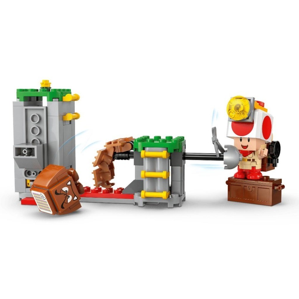 ［想樂］全新 樂高 LEGO 72040 SUPER MARIO 瑪利歐 奇諾比奧隊長的營地-細節圖7