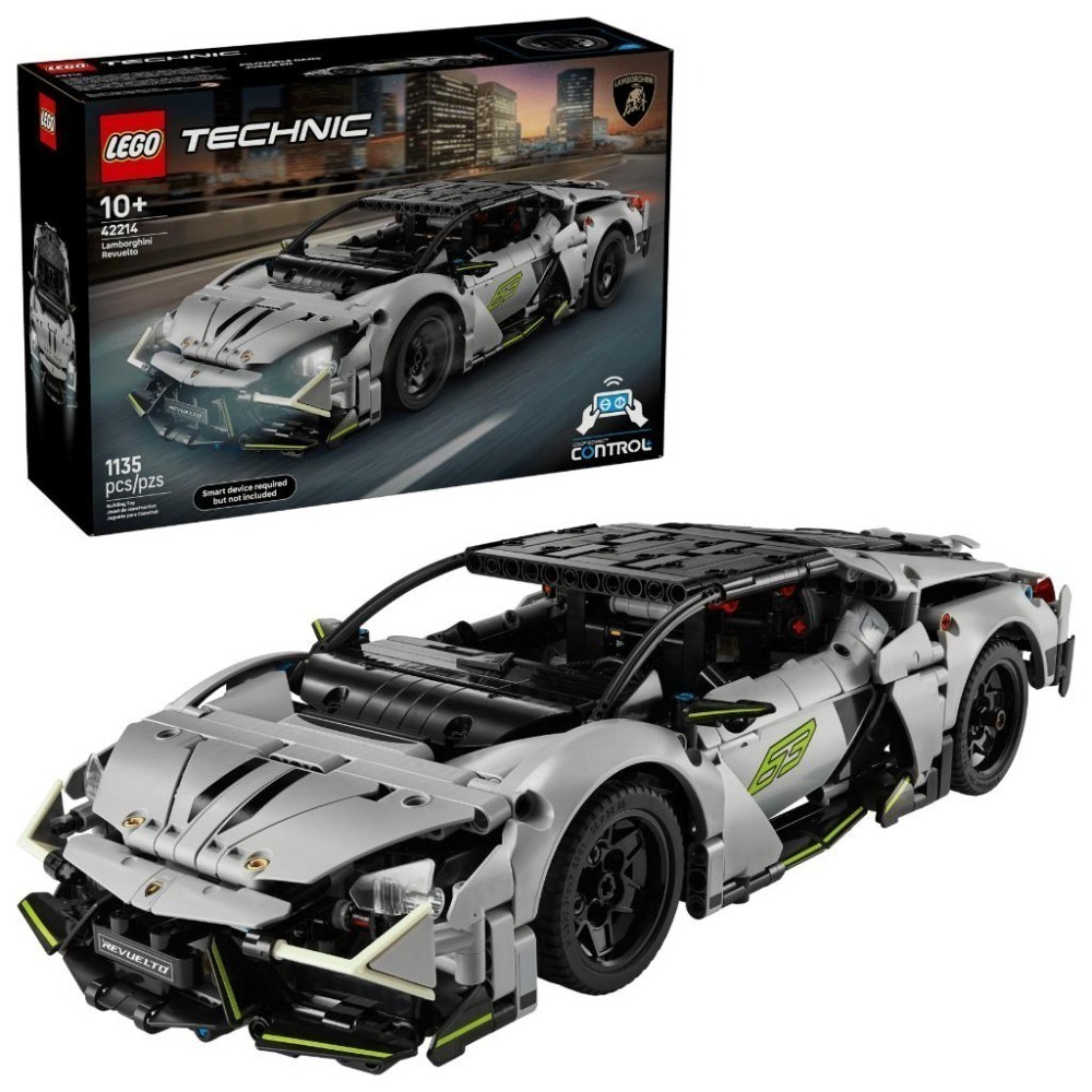 ［想樂］全新 樂高 LEGO 42214 Technic 科技 Lamborghini Revuelto 超級跑車-細節圖9