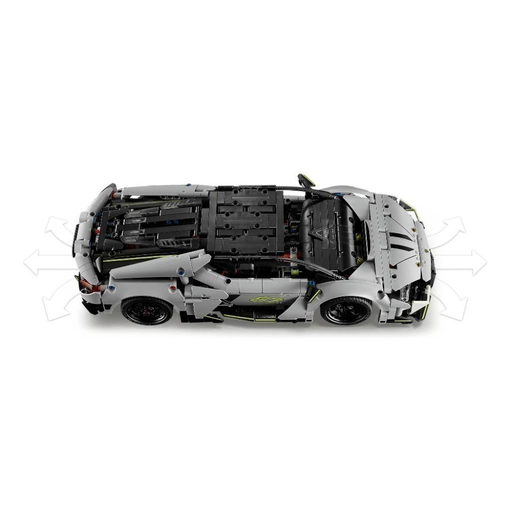 ［想樂］全新 樂高 LEGO 42214 Technic 科技 Lamborghini Revuelto 超級跑車-細節圖8