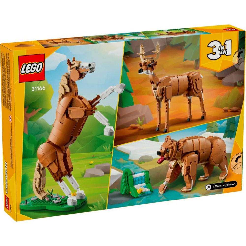 ［想樂］全新 樂高 LEGO 31166 CREATOR 三合一 駿馬 Beautiful Horse-細節圖2