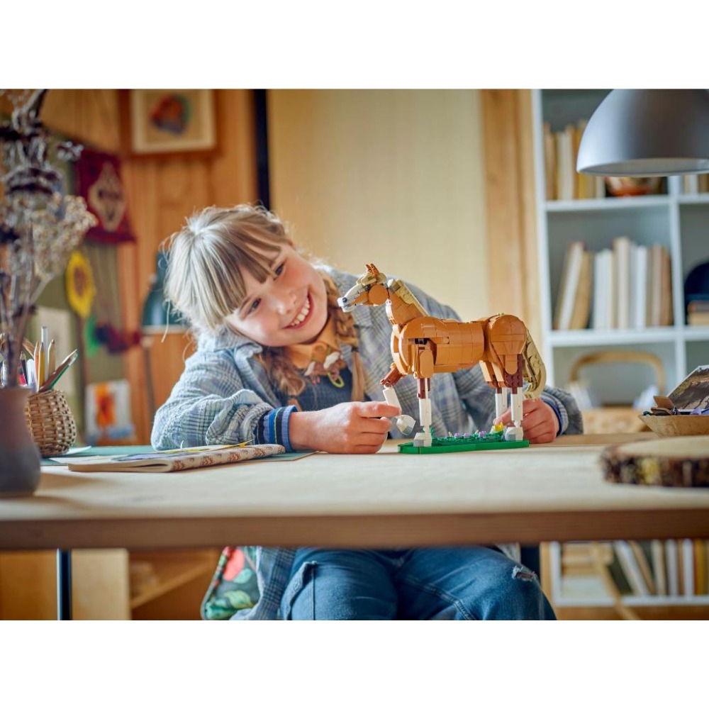 ［想樂］全新 樂高 LEGO 31166 CREATOR 三合一 駿馬 Beautiful Horse-細節圖7