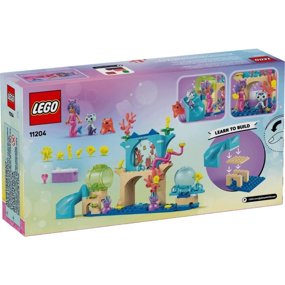 ［想樂］全新 樂高 LEGO 11204 蓋比 美人魚蓋比的水族箱冒險-細節圖2