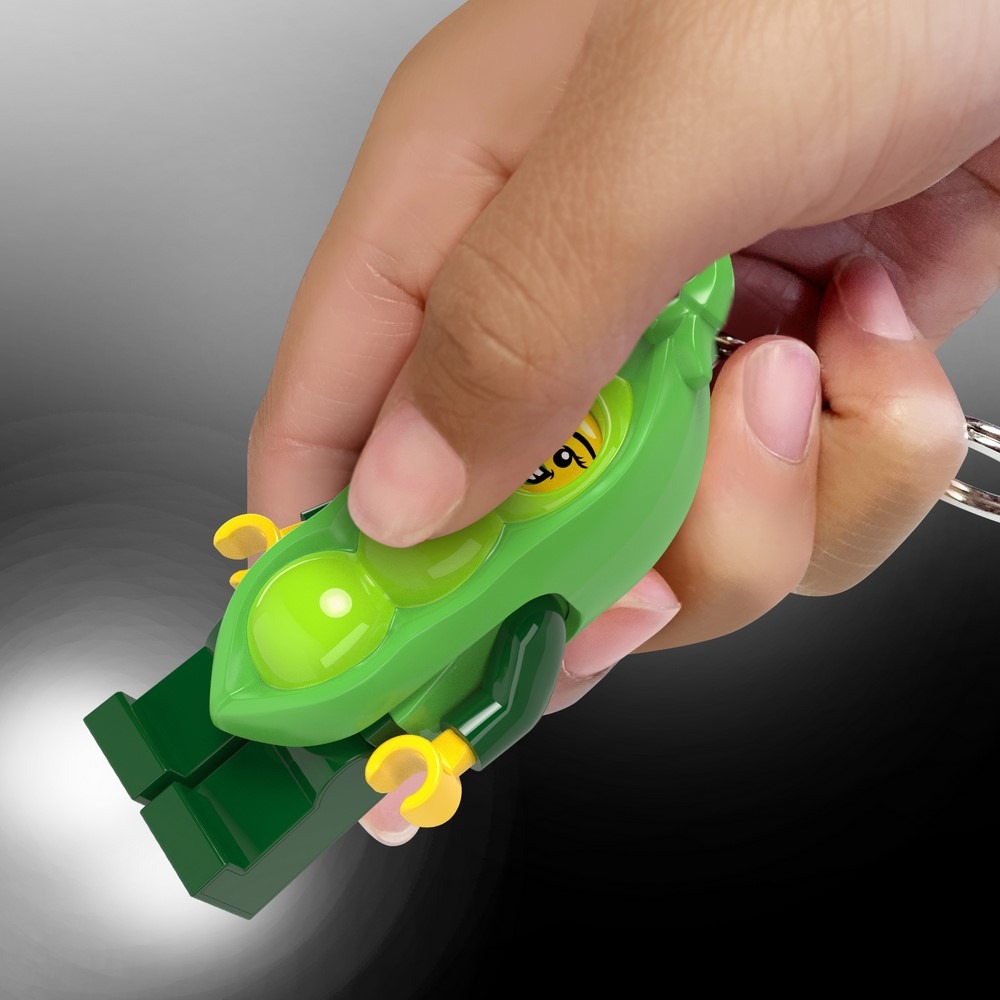 ［想樂］『LED鑰匙圈』全新 樂高 Lego LED LGL KE241H 碗豆女孩 鑰匙圈-細節圖6