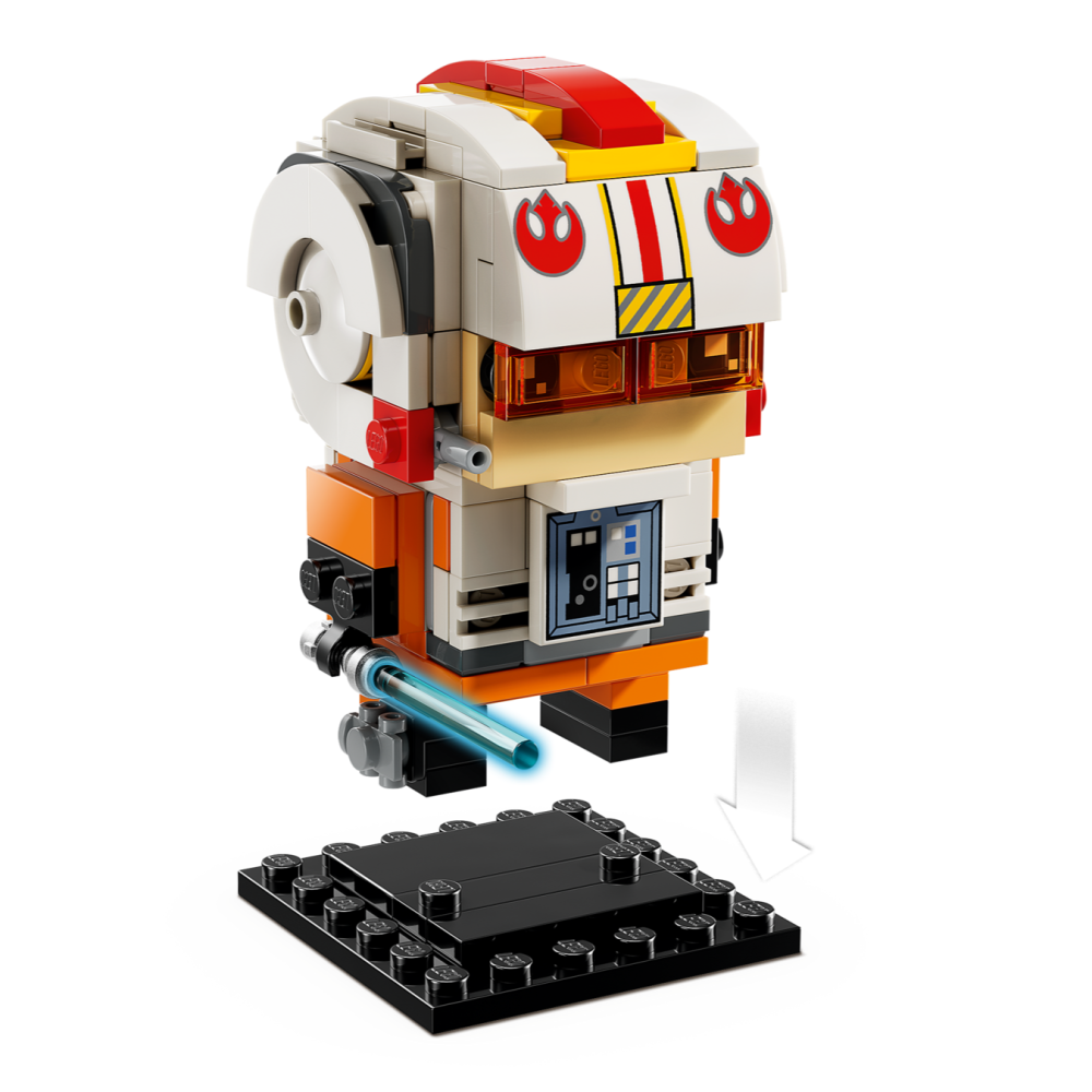［想樂］全新 樂高 LEGO 40795 Brickheadz 星際大戰 路克天行者™（反抗軍飛行員）-細節圖4