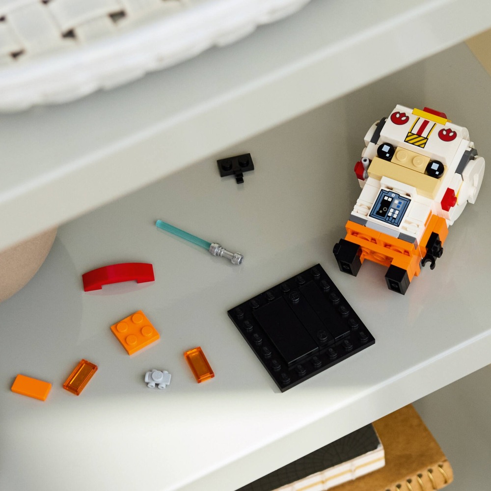 ［想樂］全新 樂高 LEGO 40795 Brickheadz 星際大戰 路克天行者™（反抗軍飛行員）-細節圖5