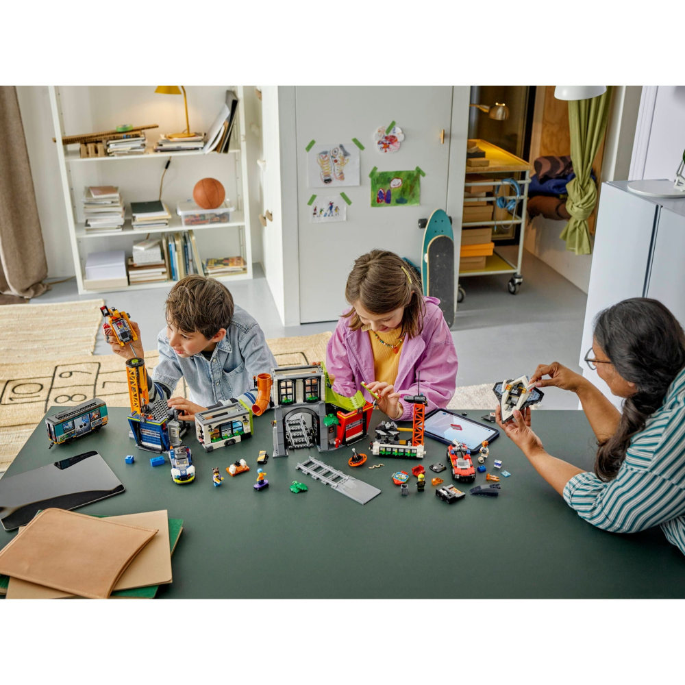 ［想樂］全新 樂高 LEGO 60473 City 城市 城市綜合大樓-細節圖8