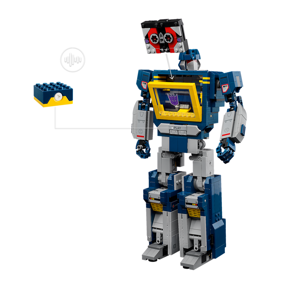 ［想樂］全新 樂高 LEGO 10358 Icons 《變形金剛》  Transformers 音波-細節圖7