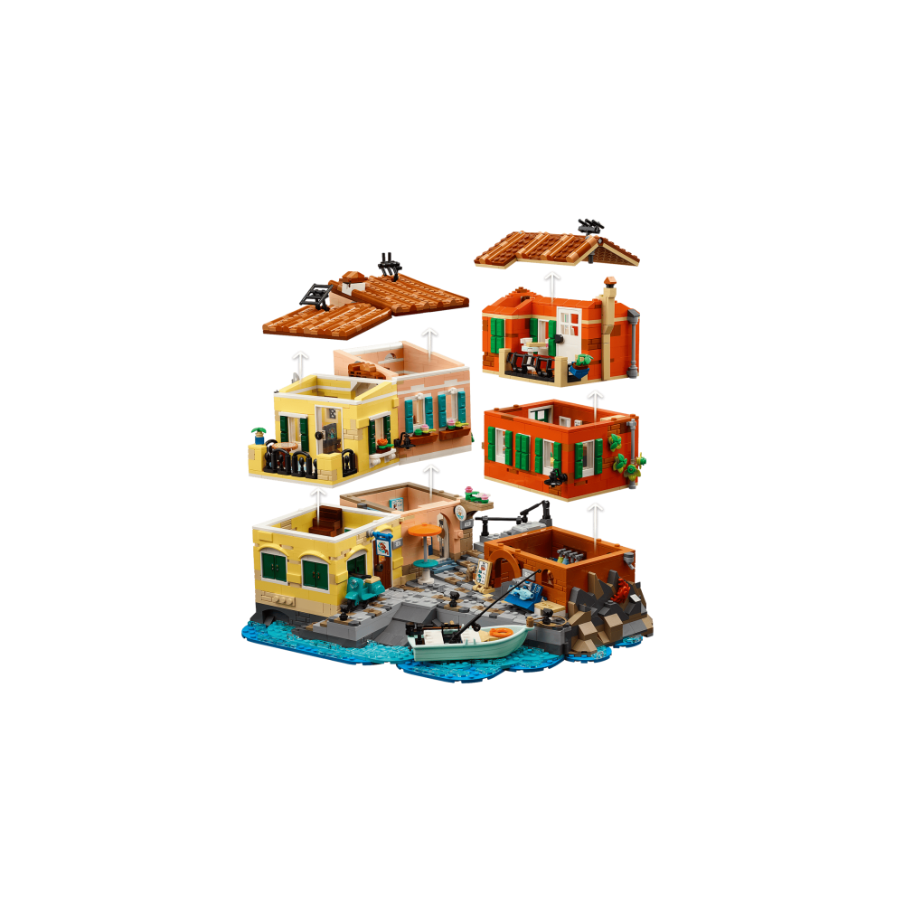 ［想樂］全新 樂高 LEGO 21359 IDEAS #67 義大利里維埃拉 Italian Riviera-細節圖5