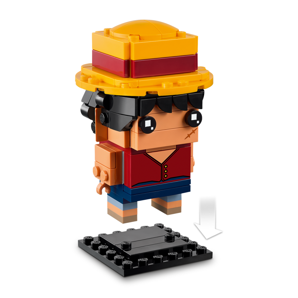 ［想樂］全新 樂高 LEGO 40799 Brickheadz ONE PIECE 航海王 魯夫-細節圖5