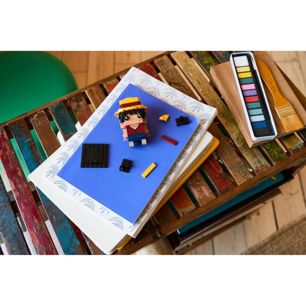 ［想樂］全新 樂高 LEGO 40799 Brickheadz ONE PIECE 航海王 魯夫-細節圖6