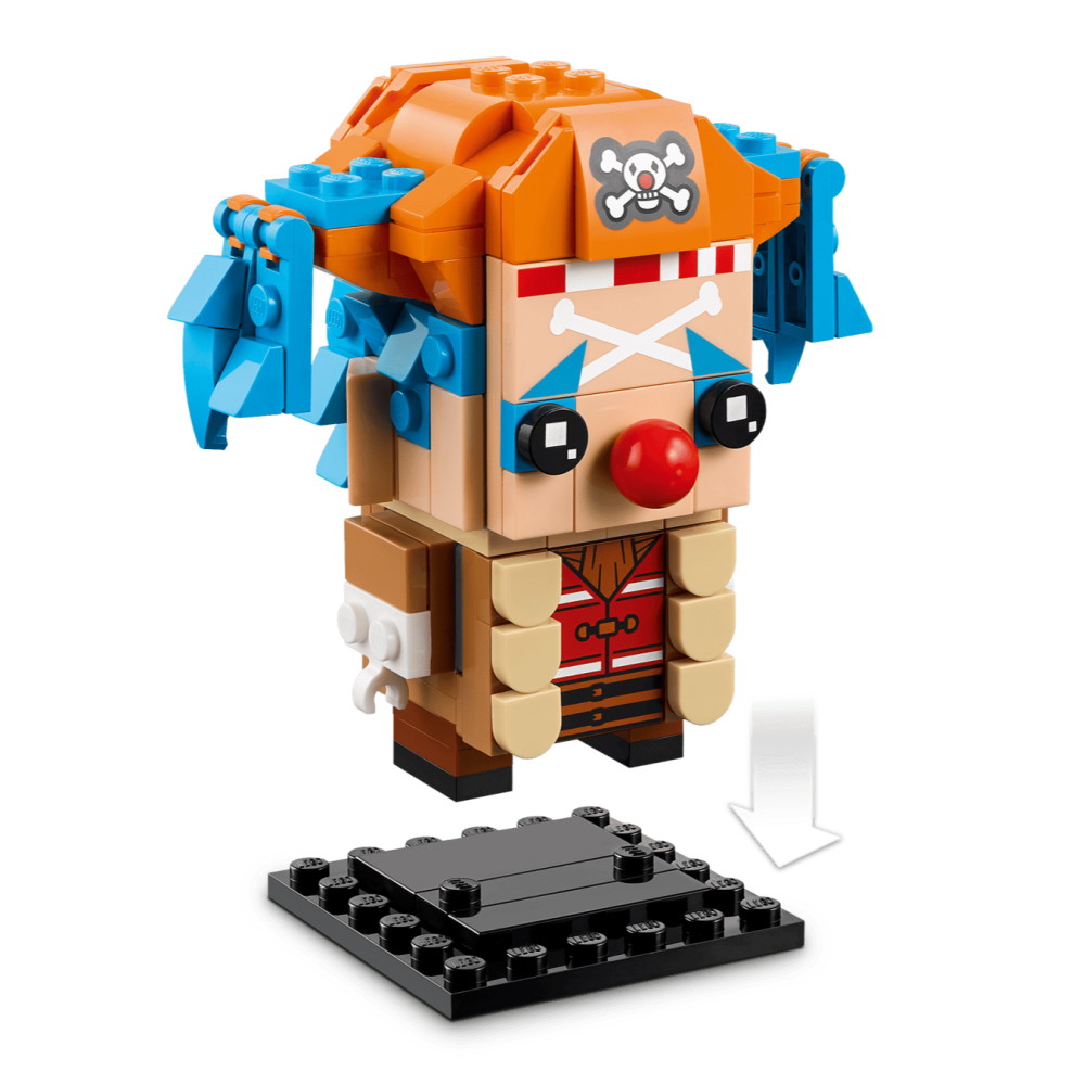 ［想樂］全新 樂高 LEGO 40800 Brickheadz ONE PIECE 航海王 小丑巴其-細節圖5