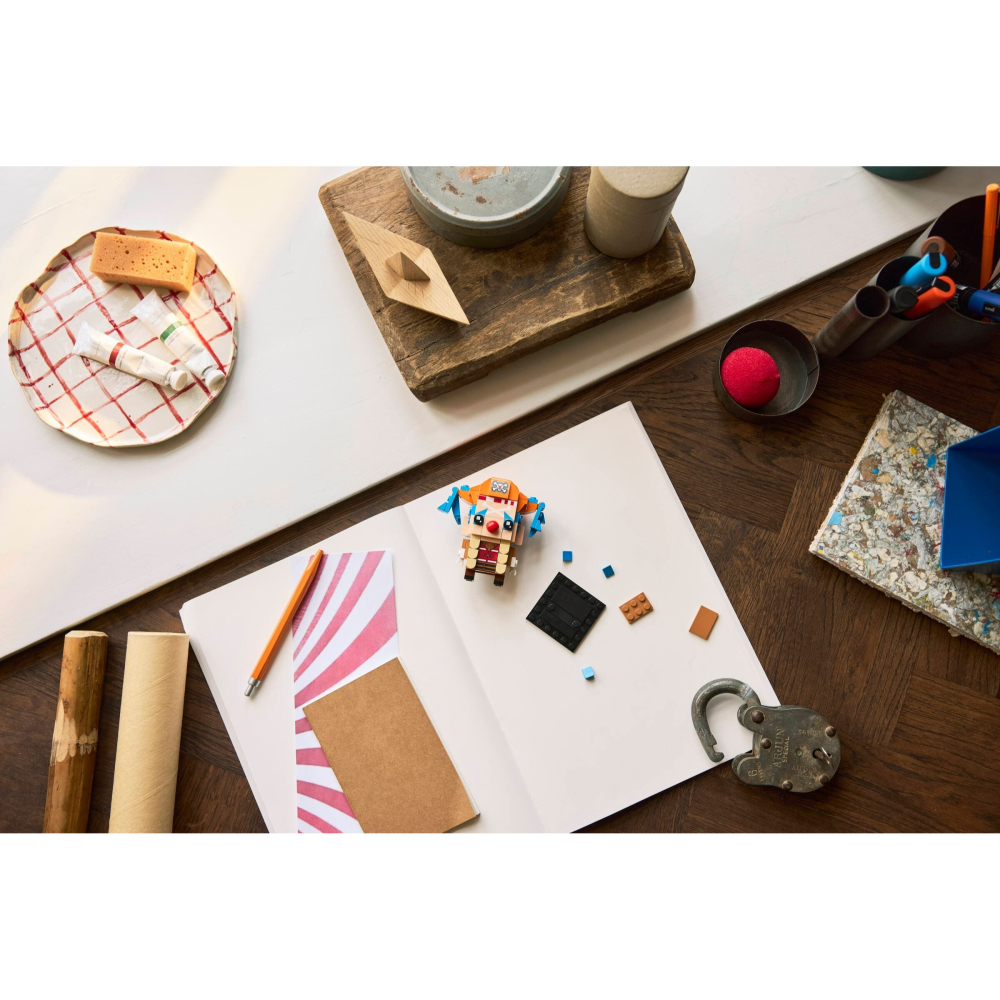 ［想樂］全新 樂高 LEGO 40800 Brickheadz ONE PIECE 航海王 小丑巴其-細節圖6