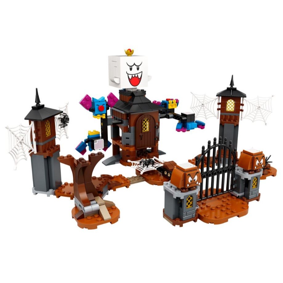 ［想樂］全新 樂高 LEGO 71377 Mario 瑪利歐 害羞幽靈王的鬧鬼庭院-細節圖3