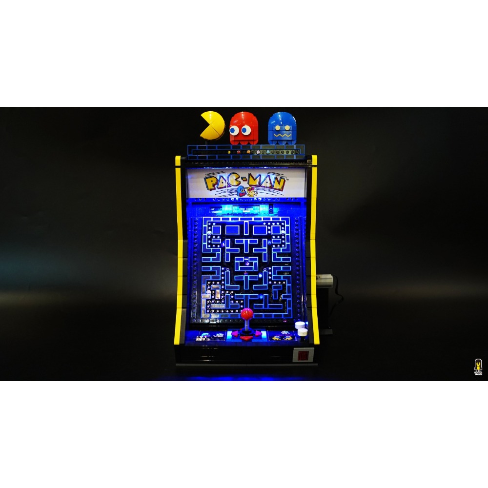 ［想樂］ [不含積木]  WBS 樂光 10323 PAC-MAN-規格圖9