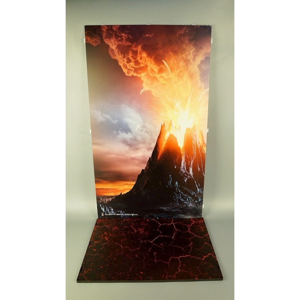 ［想樂］ [不含積木]  WBS 樂光 10333 魔戒 黑塔 專用燈組 紙片燈 樂光燈 專用防塵盒 展示盒 壓克力-細節圖4