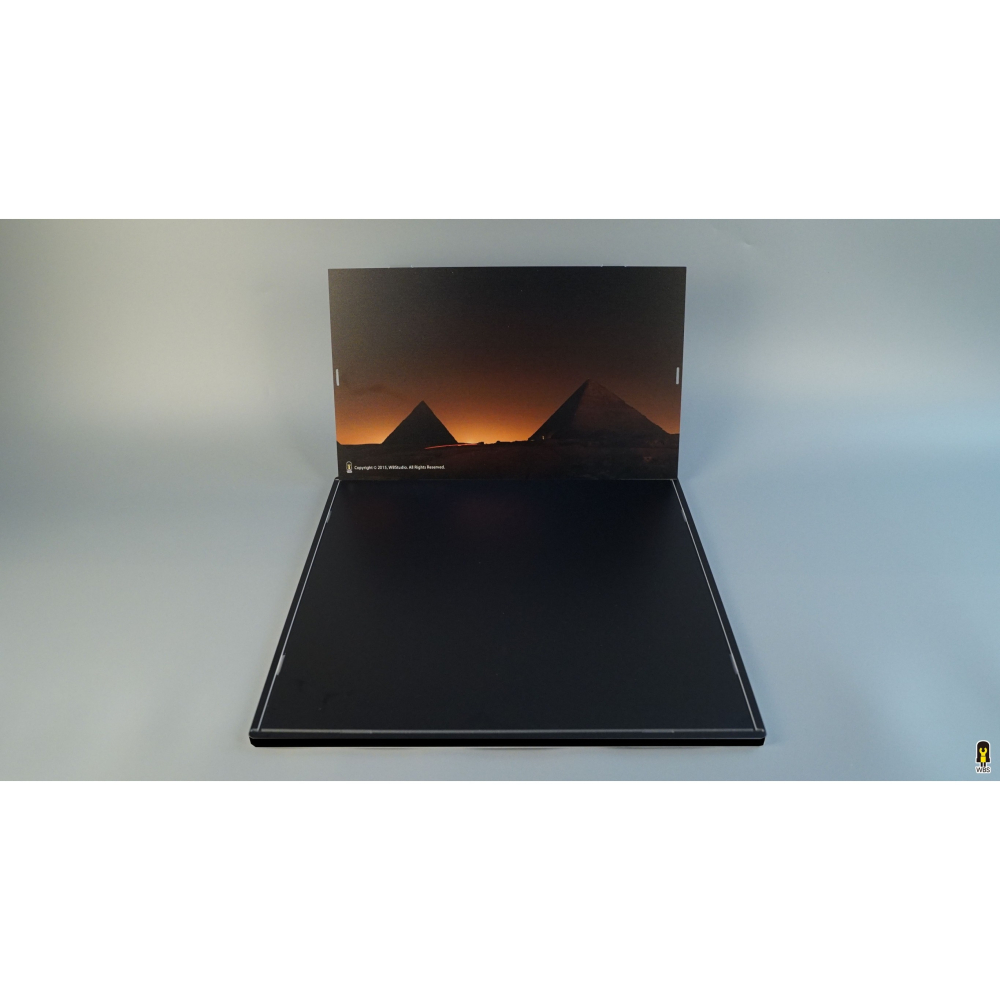 ［想樂］ [不含積木]  WBS 樂光 21058 吉薩金字塔 專用燈組 紙片燈 樂光燈 專用防塵盒 展示盒 壓克力-細節圖2