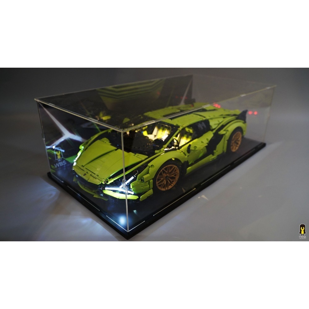 42115展示盒+燈組+USB電源線