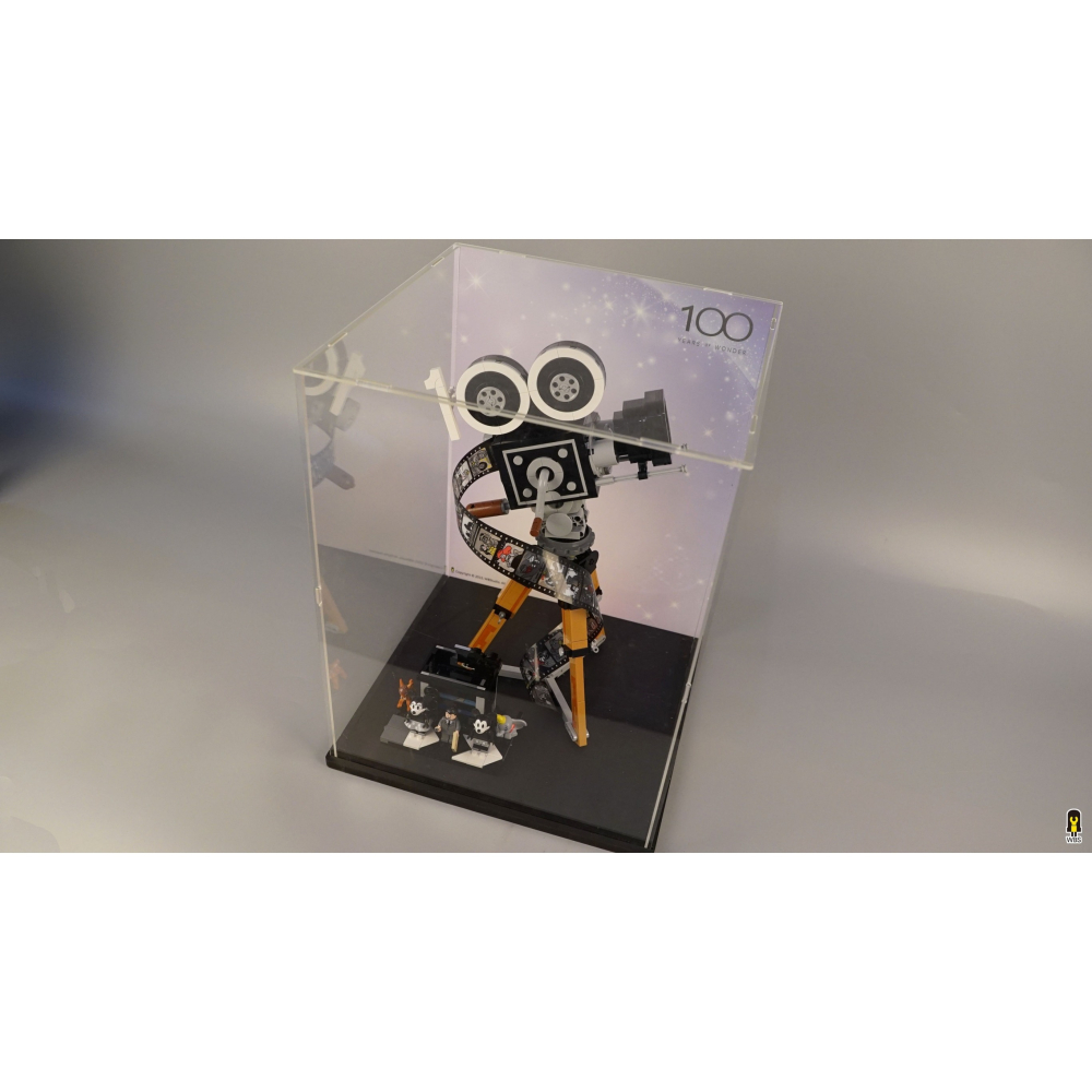 ［想樂］ [不含積木]  WBS 樂光 43230復古式電影攝影機 專用燈組 紙片燈 樂光燈 專用防塵盒 展示盒 壓克力-細節圖8