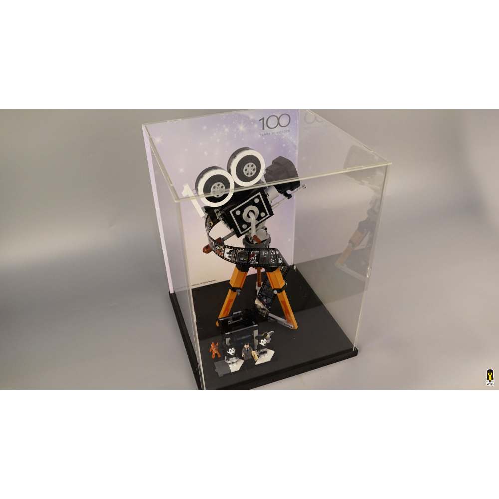 ［想樂］ [不含積木]  WBS 樂光 43230復古式電影攝影機 專用燈組 紙片燈 樂光燈 專用防塵盒 展示盒 壓克力-細節圖9