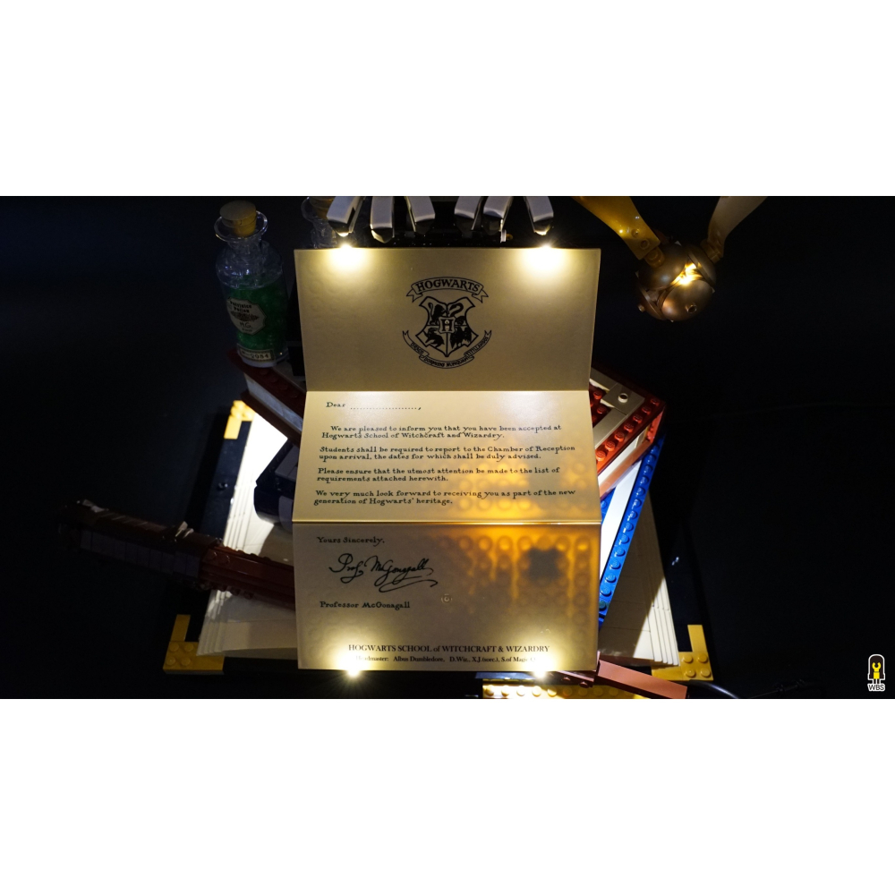 ［想樂］ [不含積木]  WBS 樂光 76391 大嘿美 專用燈組 紙片燈 樂光燈 專用防塵盒 展示盒 壓克力-細節圖4