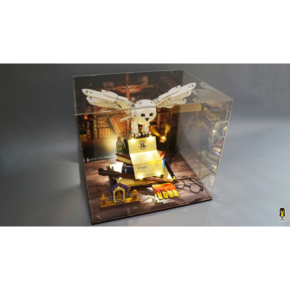 ［想樂］ [不含積木]  WBS 樂光 76391 大嘿美 專用燈組 紙片燈 樂光燈 專用防塵盒 展示盒 壓克力-細節圖8