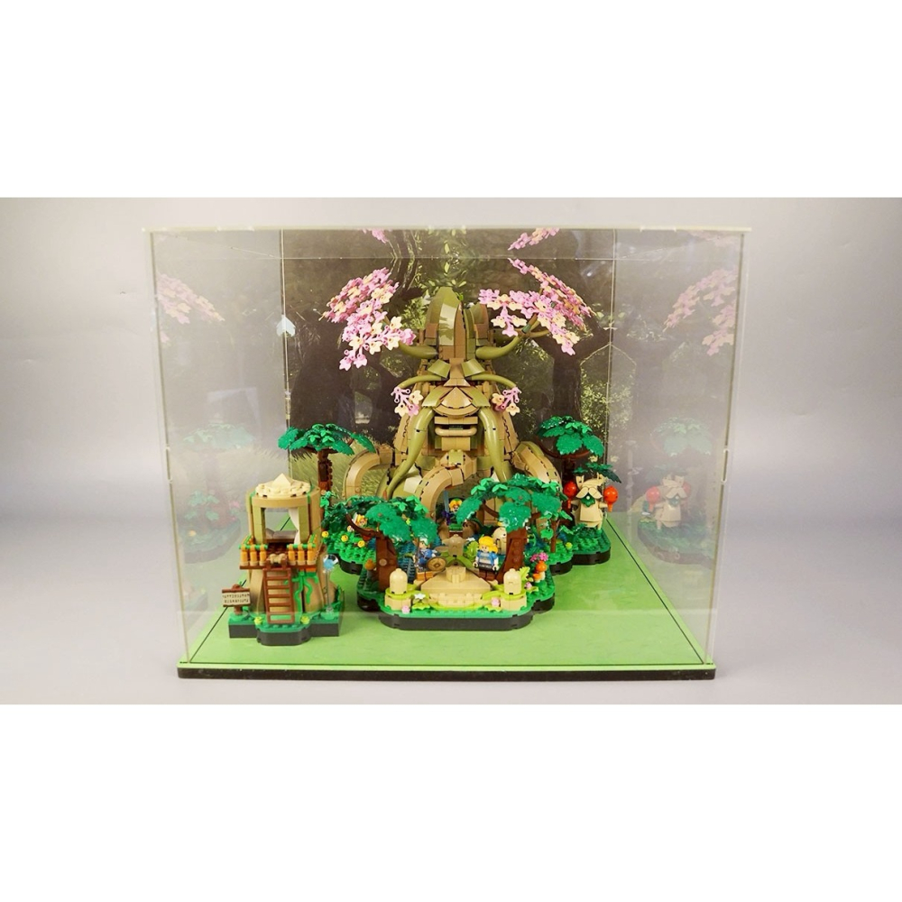 ［想樂］ [不含積木]  WBS 樂光 77092 德庫樹 專用燈組 紙片燈 樂光燈 專用防塵盒 展示盒 壓克力-細節圖8