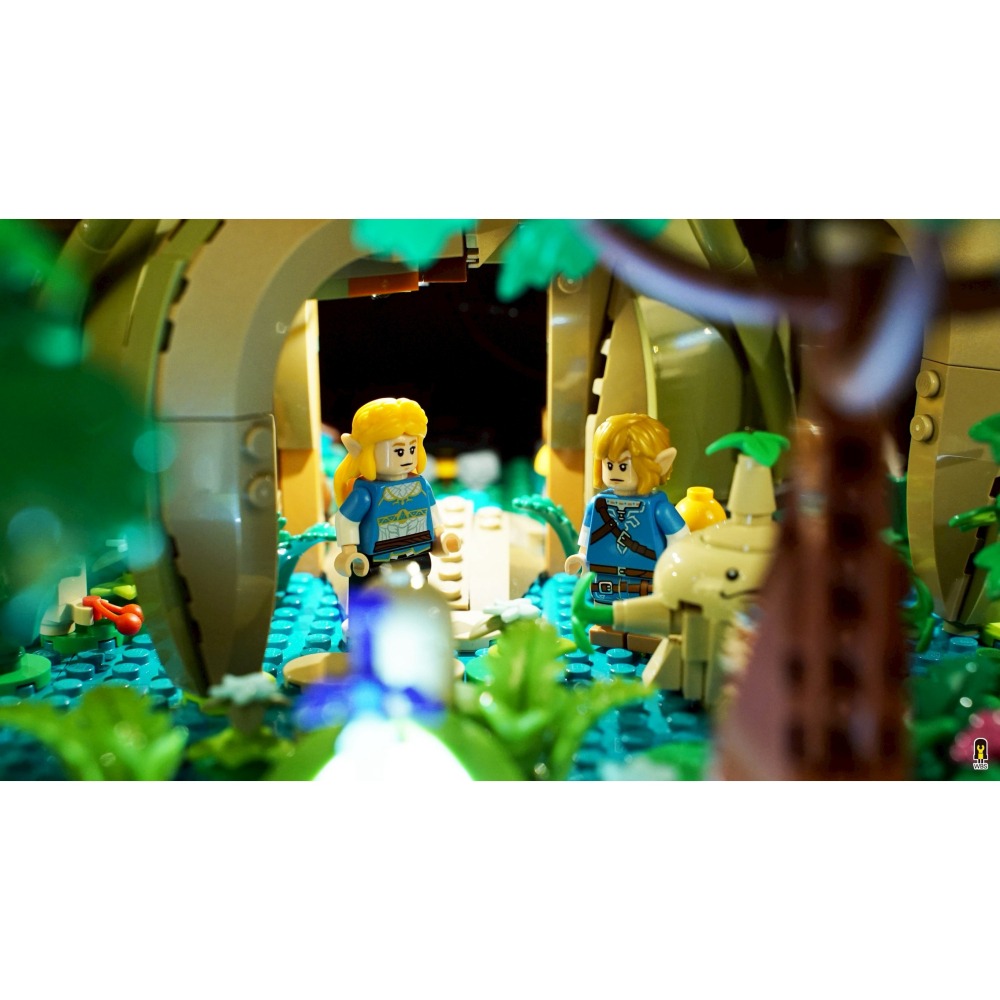 ［想樂］ [不含積木]  WBS 樂光 77092 德庫樹 專用燈組 紙片燈 樂光燈 專用防塵盒 展示盒 壓克力-細節圖7