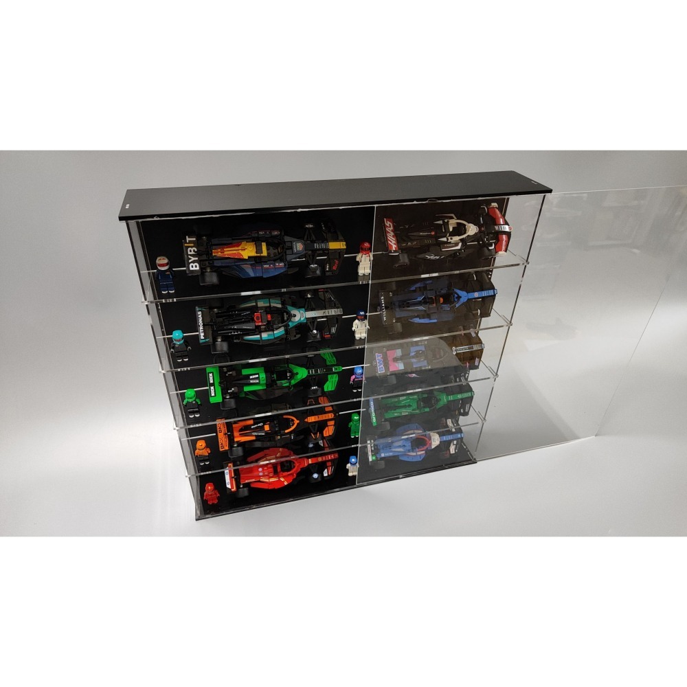 ［想樂］ [不含積木]  WBS 樂光 Speed F1 方程式賽車 專用防塵盒 展示盒 壓克力 77242 77243-細節圖2