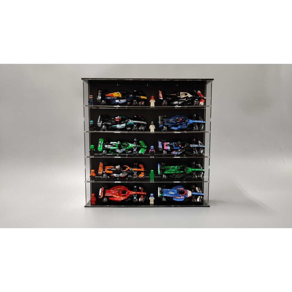 ［想樂］ [不含積木]  WBS 樂光 Speed F1 方程式賽車 專用防塵盒 展示盒 壓克力 77242 77243-細節圖6