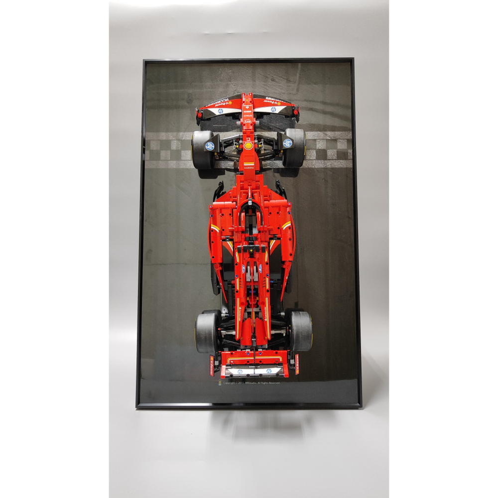 ［想樂］ [不含積木]  WBS 樂光 42115 42172 42207 積木相框 壁掛積木相框 載具壁掛版 掛框-細節圖10