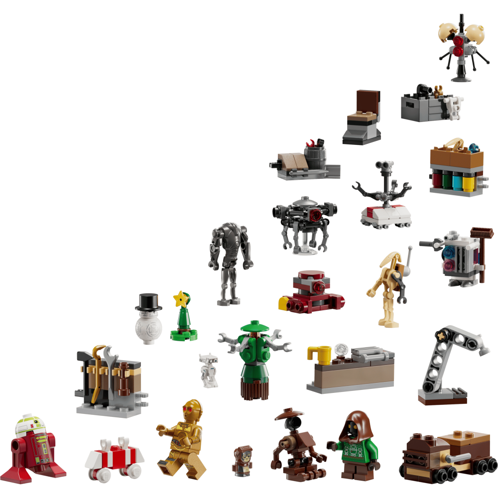 ［想樂］全新 樂高 LEGO 75418 Star Wars 星際大戰 驚喜月曆  聖誕月曆 倒數月曆 (2025)-細節圖3