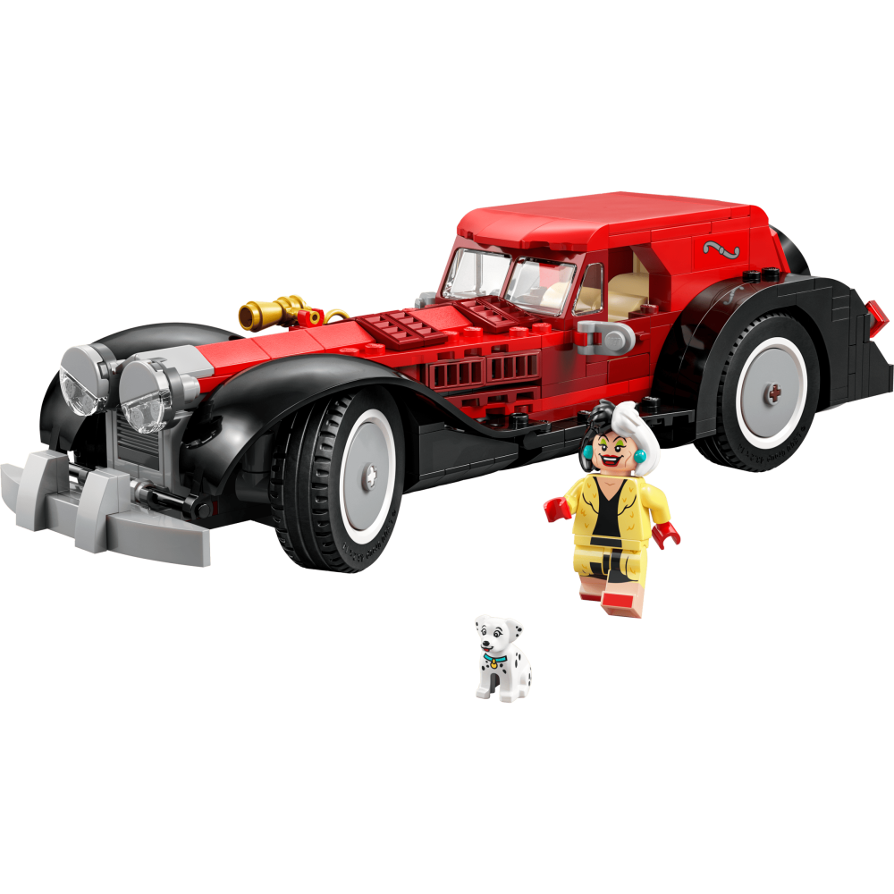 ［想樂］全新 樂高 LEGO 43277 Disney 迪士尼 庫伊拉的汽車 黑白魔后Cruella的汽車-細節圖3