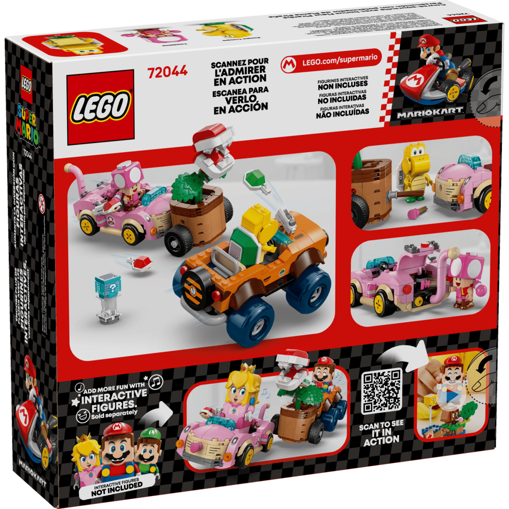 ［想樂］全新 樂高 LEGO 72044 SUPER MARIO 瑪利歐 瑪利歐賽車 咬下去！吞食花-細節圖2