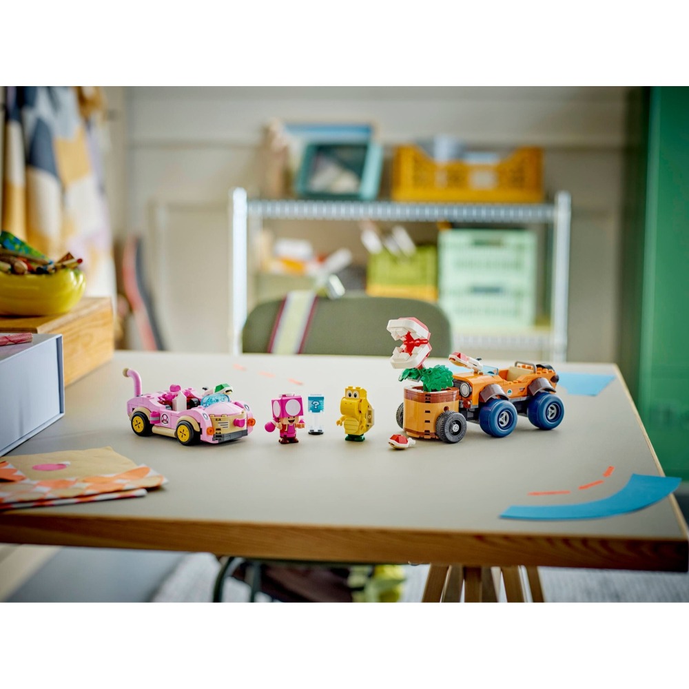 ［想樂］全新 樂高 LEGO 72044 SUPER MARIO 瑪利歐 瑪利歐賽車 咬下去！吞食花-細節圖11