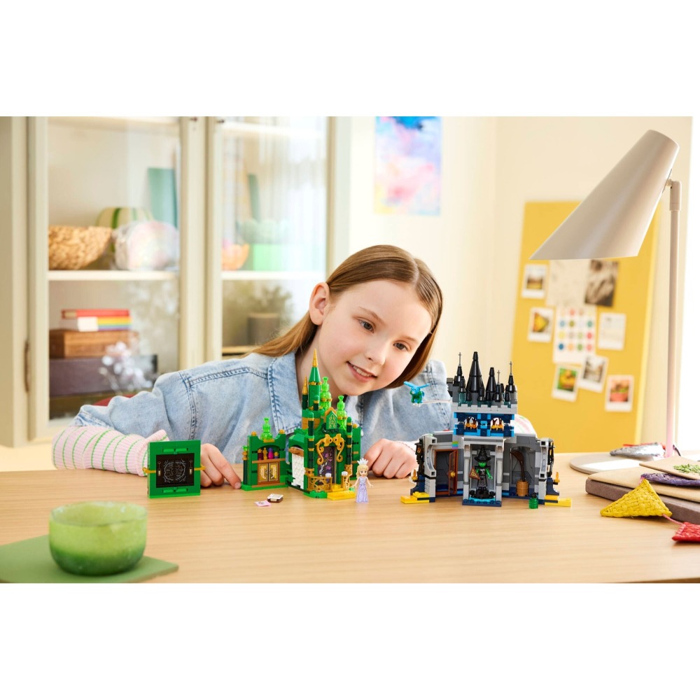 ［想樂］全新 樂高 LEGO 75689 魔法壞女巫 翡翠城和基亞莫柯城堡-細節圖8