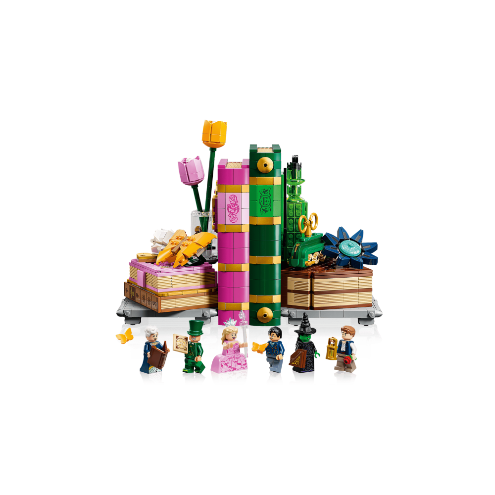 ［想樂］全新 樂高 LEGO 75691 魔法壞女巫 格琳達和艾法芭書擋-細節圖4