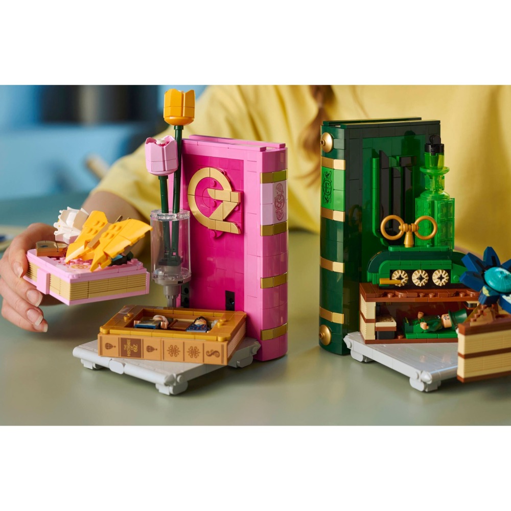 ［想樂］全新 樂高 LEGO 75691 魔法壞女巫 格琳達和艾法芭書擋-細節圖9