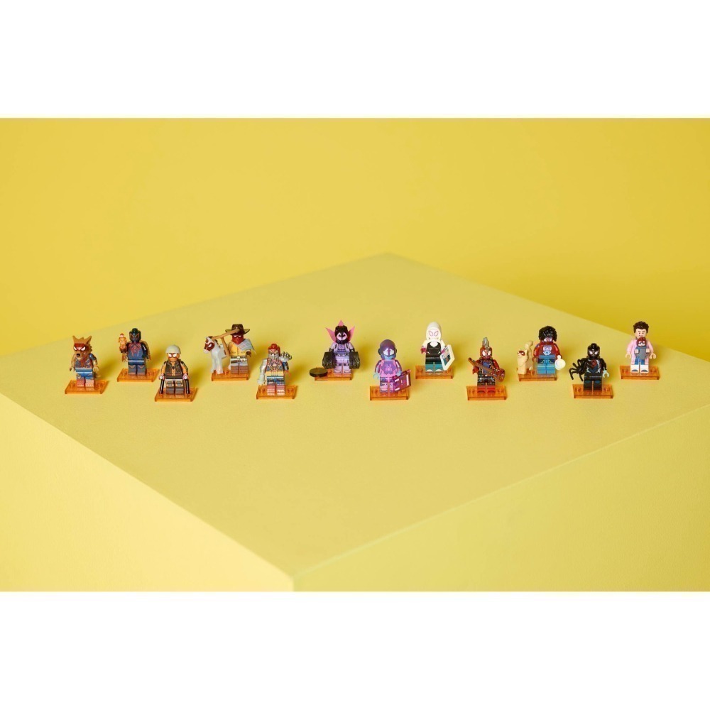 ［想樂］全新 樂高 LEGO 71050 蜘蛛人：穿越新宇宙 人偶抽抽盒 (一套12隻) 展示框-細節圖7