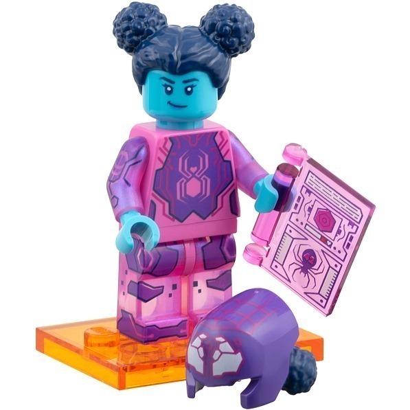 ［想樂］全新 樂高 LEGO 71050 9 蜘蛛人：穿越新宇宙 人偶抽抽盒 瑪戈·凱斯／數位蜘蛛人-細節圖2