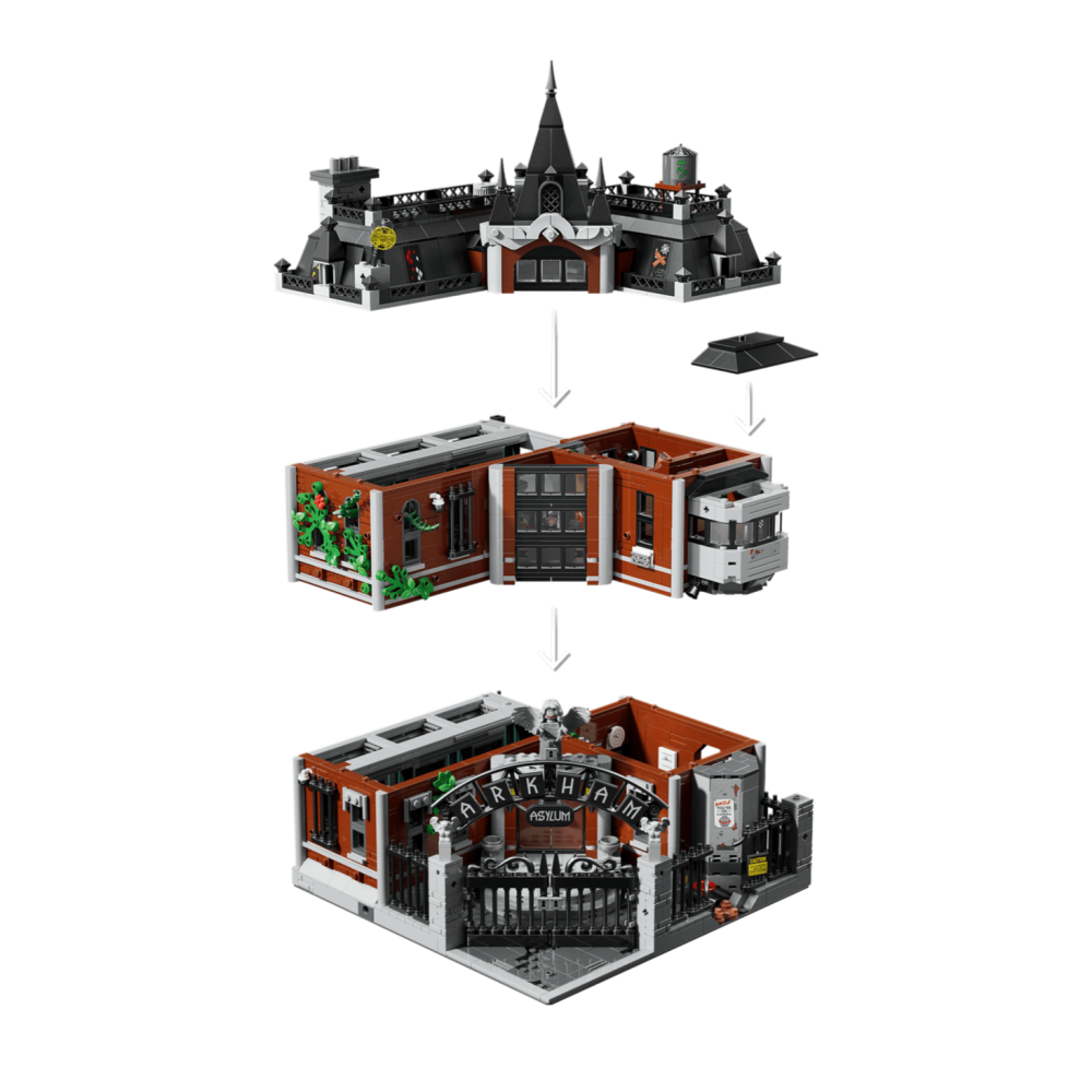 ［想樂］全新 樂高 LEGO 76300 DC 阿卡漢精神病院 蝙蝠俠 小丑-細節圖5