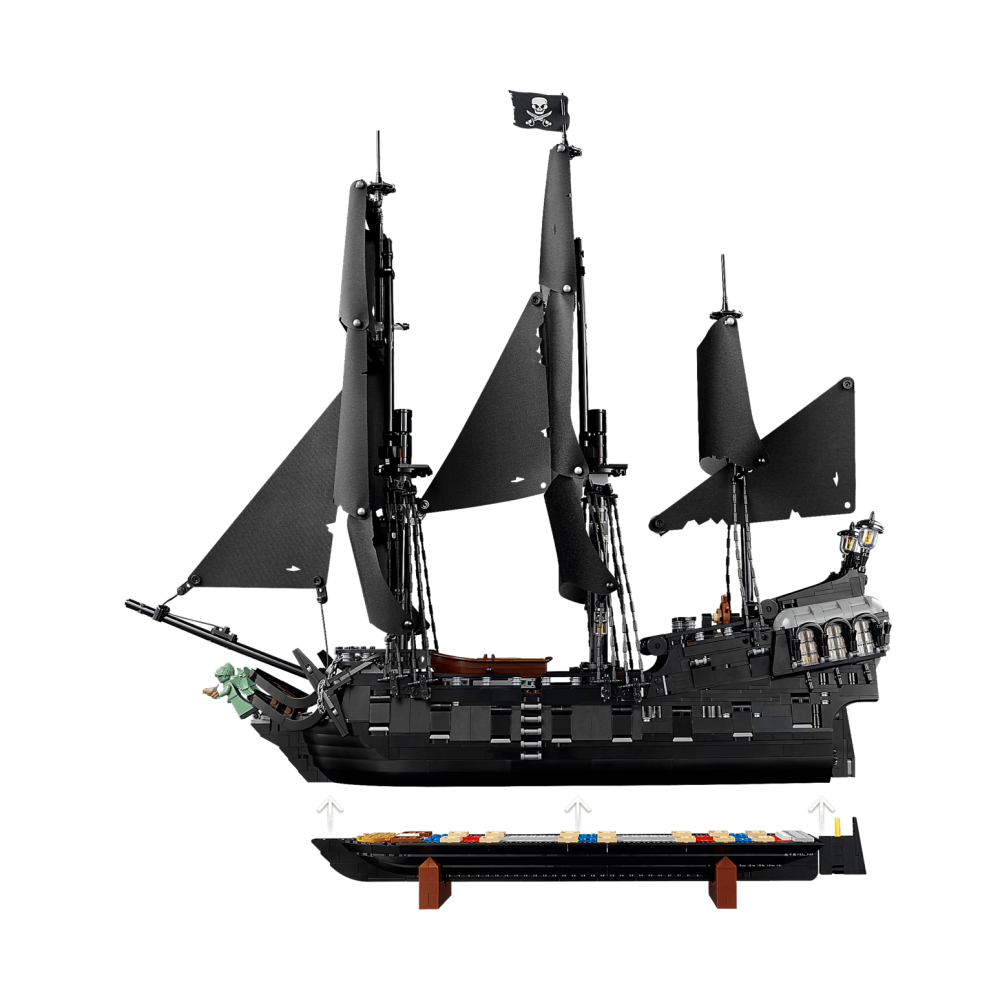 ［想樂］全新 樂高 LEGO 10365 迪士尼 《神鬼奇航》 史傑克船長的海盜船 黑珍珠號-細節圖9