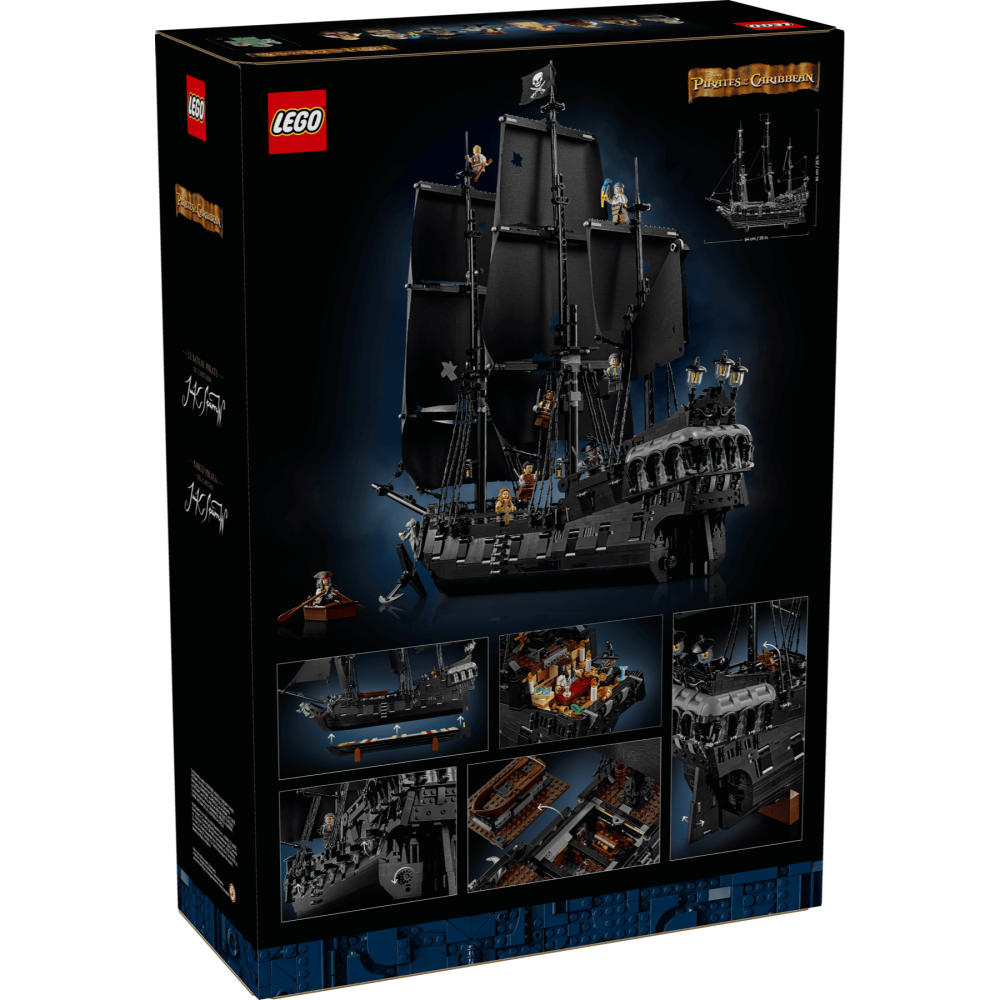 ［想樂］全新 樂高 LEGO 10365 迪士尼 《神鬼奇航》 史傑克船長的海盜船 黑珍珠號-細節圖2