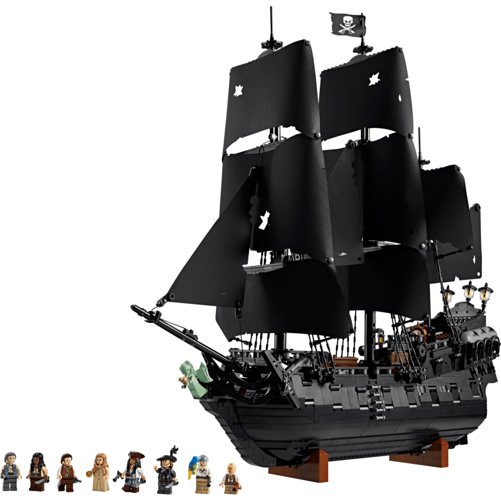 ［想樂］全新 樂高 LEGO 10365 迪士尼 《神鬼奇航》 史傑克船長的海盜船 黑珍珠號-細節圖3